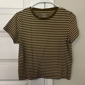 Everlane Striped Short Sleeve Tee